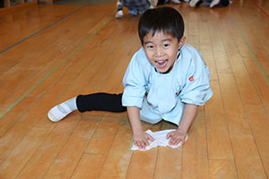 ぞうきんがけレース　こあら