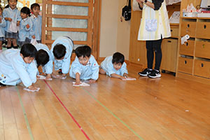 ぞうきんがけレース　こあら