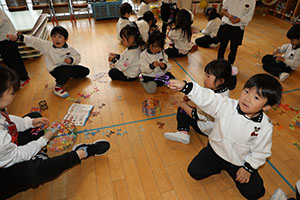 ワミーで遊びました　たんぽぽ