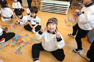 ワミーで遊びました　たんぽぽ