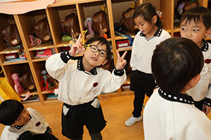 ワミーで遊びました　たんぽぽ