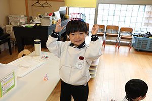 ワミーで遊びました　たんぽぽ