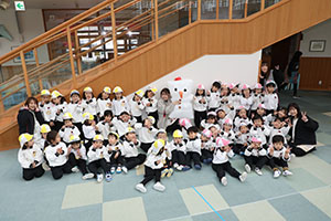 雪だるまころがし　うさぎ・ぱんだ