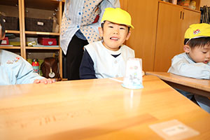 スノードームの制作　あひる