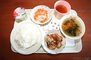 スノードームの制作　あひる