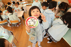 コマの制作　さくら