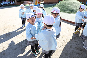 マラソン活動が始まりました　C・ひまわり・たんぽぽ・さくら・ことり・ぱんだ