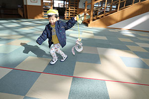 くるくる凧　あひる