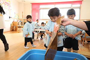 作品展の制作活動　ことり