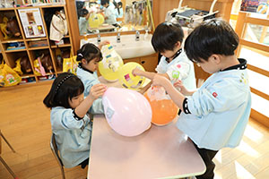 作品展　張り子の制作　Ｄ