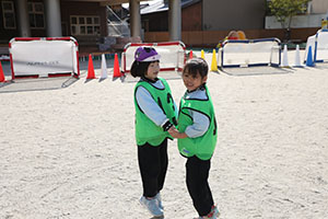 サッカー教室が開かれました　C