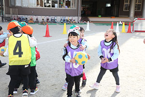 サッカー教室が開かれました　A・E