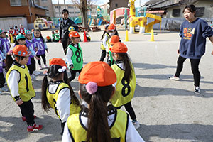 サッカー教室が開かれました　A・E