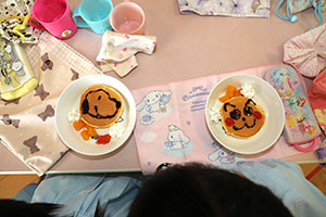 ホットケーキパーティ　　ひまわり・たんぽぽ・すみれ