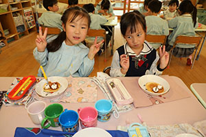 ホットケーキパーティ　　ひまわり・たんぽぽ・すみれ