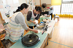 ホットケーキパーティ　　ひまわり・たんぽぽ・すみれ