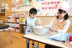 ホットケーキパーティ　　ばら・さくら