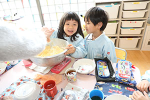 ホットケーキパーティ　　ばら・さくら