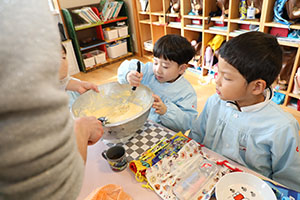 ホットケーキパーティ　　ばら・さくら