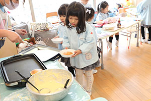 ホットケーキパーティ　　ばら・さくら