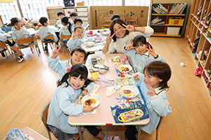 ホットケーキパーティ　　ばら・さくら