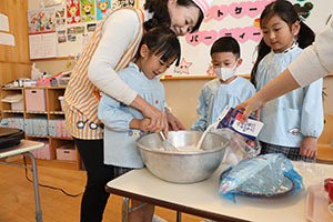 ホットケーキパーティ　　ばら・さくら