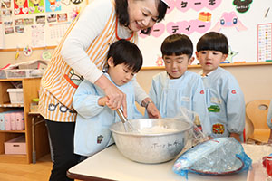 ホットケーキパーティ　　ばら・さくら