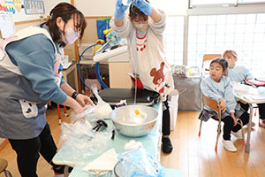 ホットケーキパーティ　　ばら・さくら