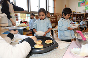 ホットケーキパーティ　うさぎ・ことり・ぱんだ