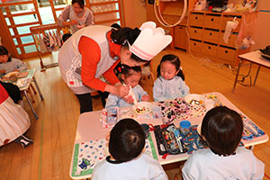 ホットケーキパーティ　うさぎ・ことり・ぱんだ