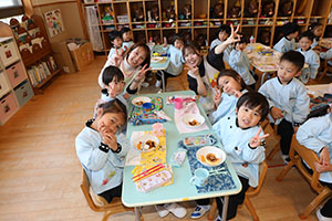 ホットケーキパーティ　うさぎ・ことり・ぱんだ