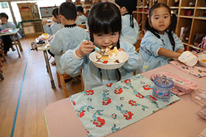 ホットケーキパーティ　うさぎ・ことり・ぱんだ