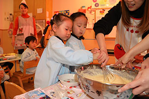 ホットケーキパーティ　うさぎ・ことり・ぱんだ