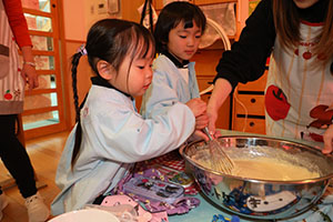 ホットケーキパーティ　うさぎ・ことり・ぱんだ
