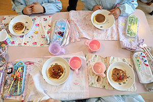 ホットケーキパーティ　りす・こあら・きりん