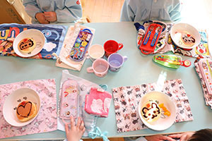 ホットケーキパーティ　りす・こあら・きりん