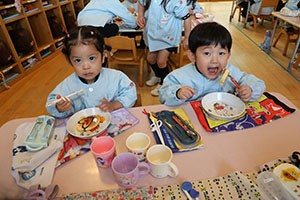 ホットケーキパーティ　りす・こあら・きりん