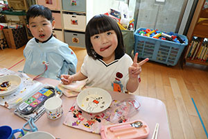 ホットケーキパーティ　りす・こあら・きりん