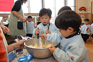 ホットケーキパーティ　りす・こあら・きりん