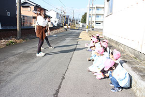 お散歩へでかけました　ひよこ・あひる・ぺんぎん