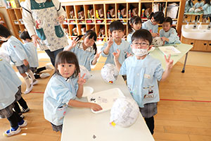 作品展の制作活動　ひまわり