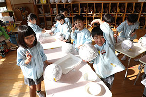 作品展の制作活動　ひまわり