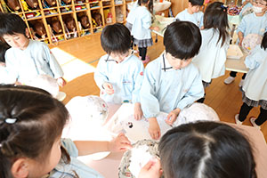 作品展の制作活動　ひまわり