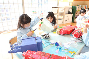 作品展の制作活動　さくら