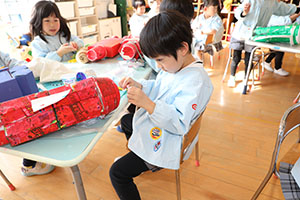 作品展の制作活動　さくら