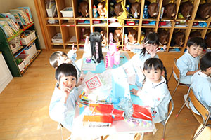 作品展の制作活動　さくら