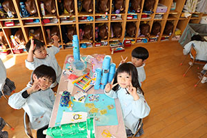 作品展の制作活動　さくら