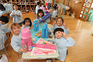 作品展の制作活動　さくら