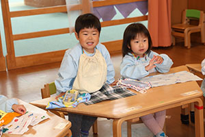 ホットケーキパーティ　2歳児クラス