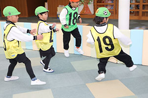 白熱！サッカー大会　NO.2　年長組